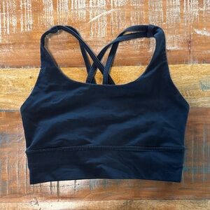 Lululemon Women's Black Sports Bra- size:2